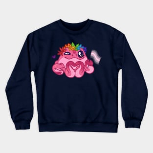 Pride Pretzel Demigirl Crewneck Sweatshirt